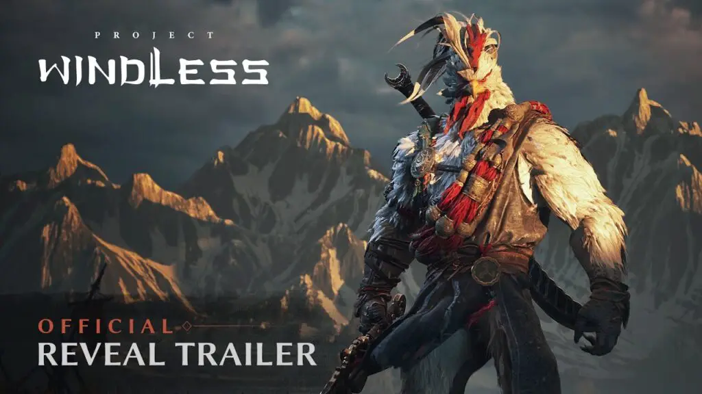 Project Windless Official Reveal Trailer showcase