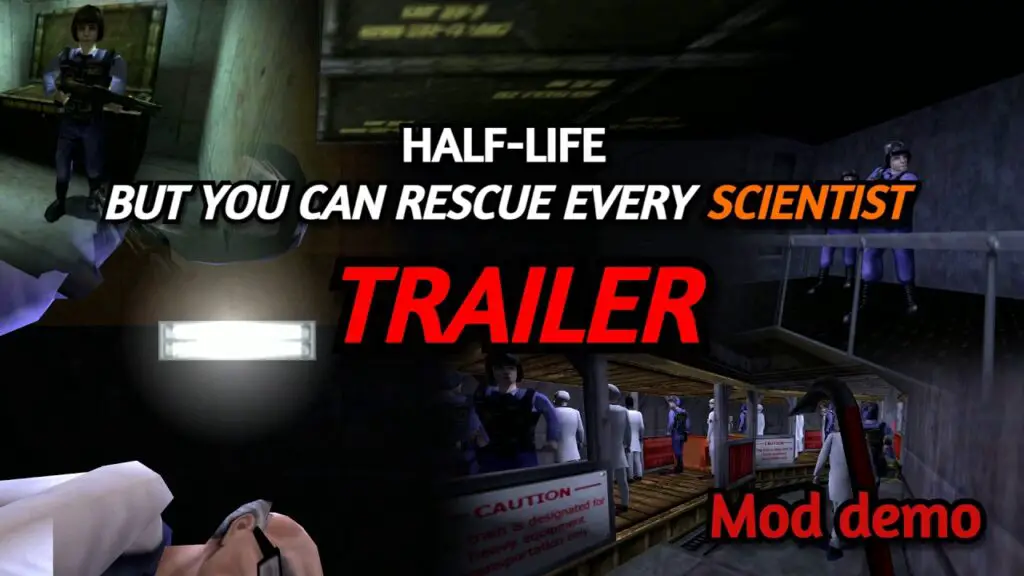 Half‑Life: But You Can Rescue Every Scientist — TRAILER - YouTube