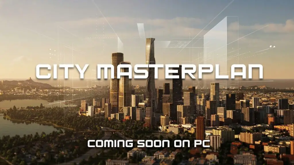 City Masterplan Official Reveal Trailer showcasing UE5 graphics.