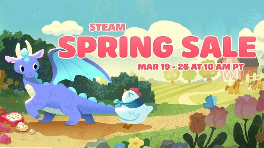 Steam Spring Sale 2026 Official Banner