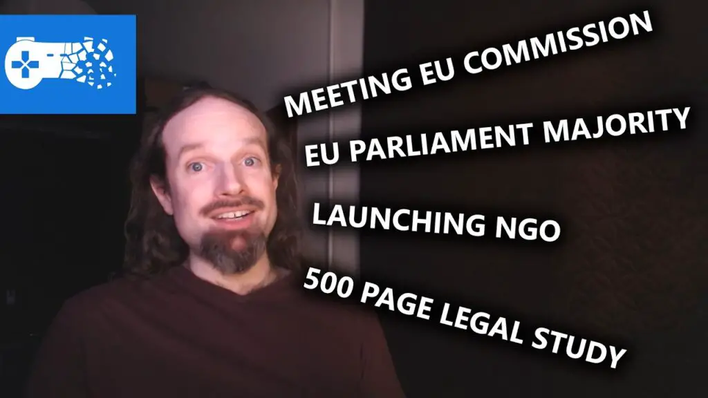 Ross Scott providing updates on the 2026 Stop Killing Games progress