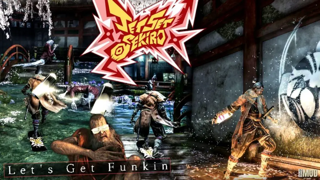 Gameplay footage of Sekiro skating