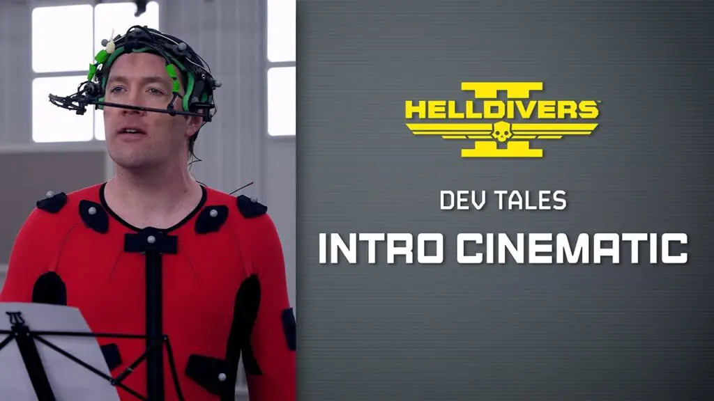 HELLDIVERS 2 Dev Tales: Intro Cinematic behind the scenes.