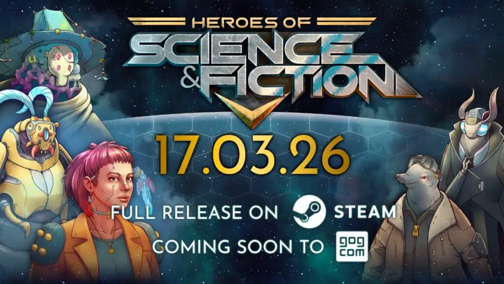Official 1.0 Launch Trailer for Heroes of Science and Fiction.