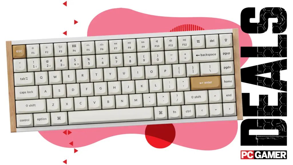 Keychron K2 HE keyboard on a desk setup