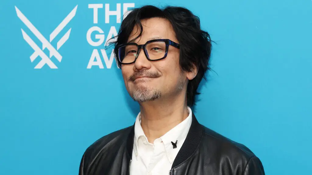 Japanese video game designer Hideo Kojima poses on the red carpet upon arrival to attend The Game Awards at the Peacock Theater in Los Angeles, California, on December 11, 2025.