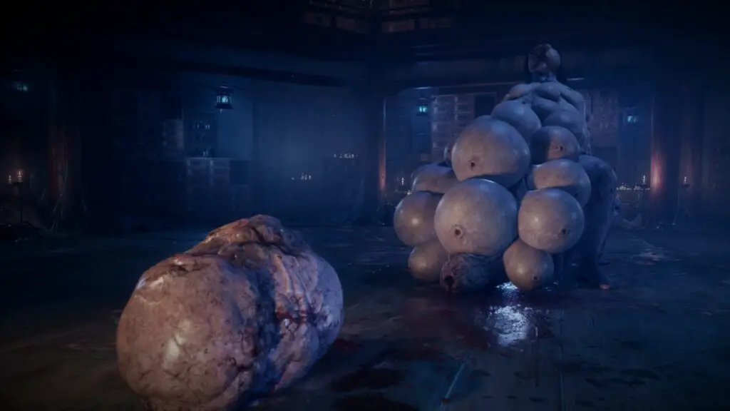 Horrifying monster design in Silent Hill f