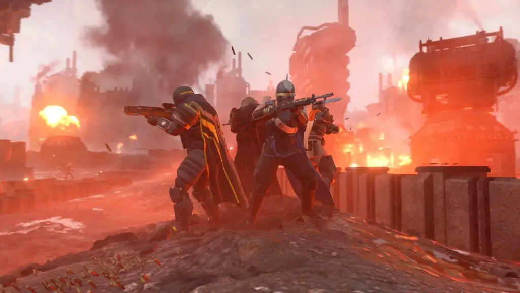 Helldivers 2 tactical map showing voting options