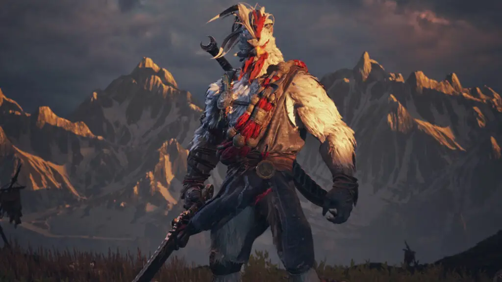 The Hero King, a towering rekon warrior, in Project Windless.