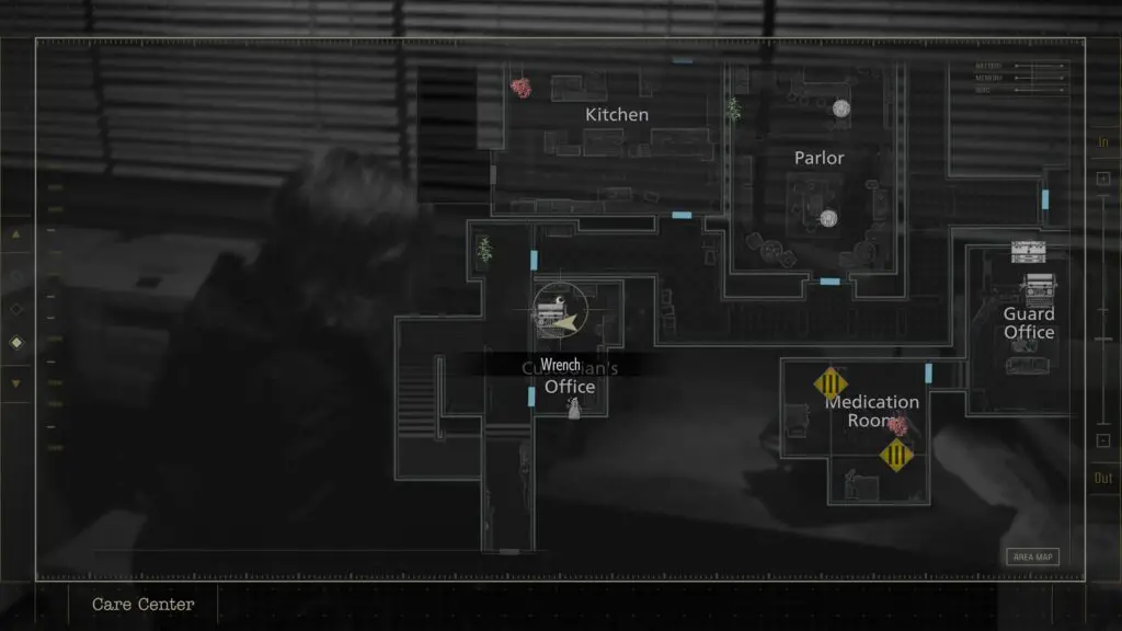 Resident Evil Requiem Cold Storage - Custodian's Office