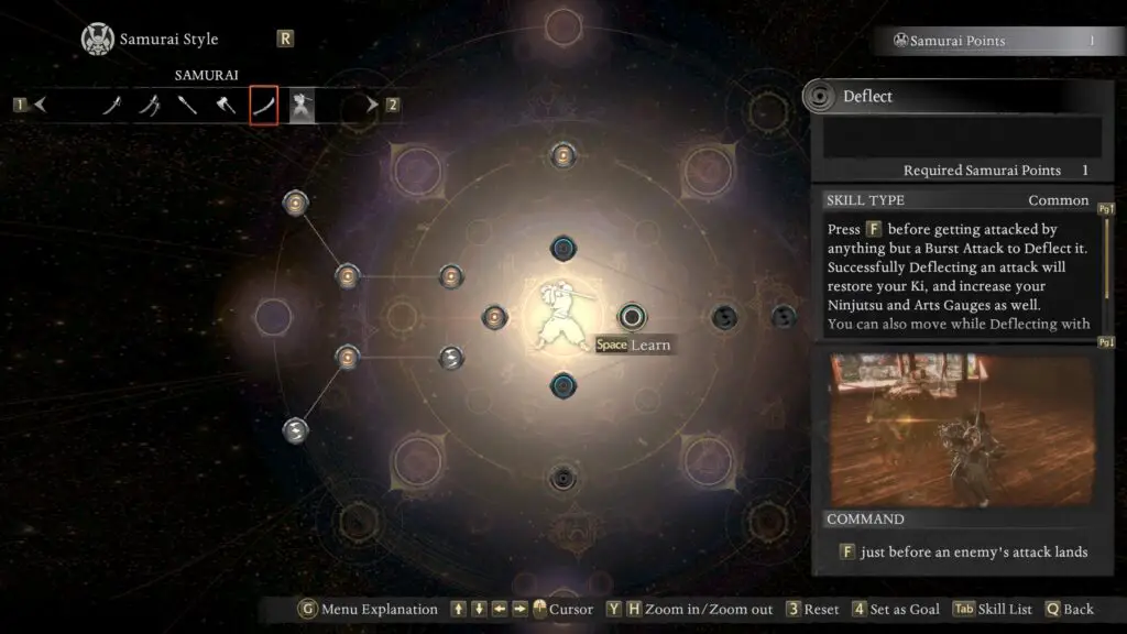 Nioh 3 parry - Deflect