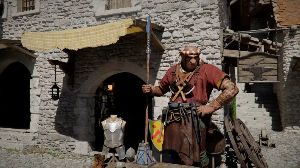 Crimson Abyss Rhett's Request - Rhett at his shop