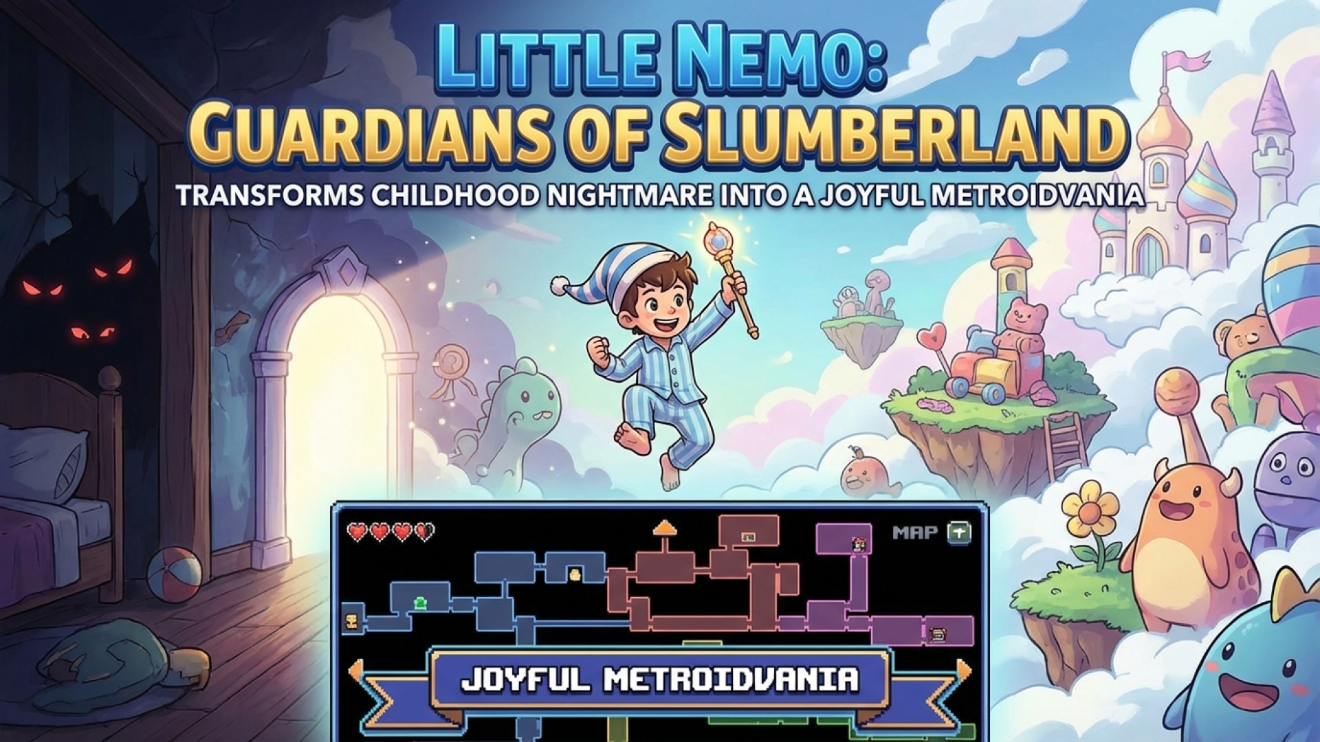 Little Nemo: Guardians of Slumberland Transforms Childhood Nightmare into a Joyful Metroidvania