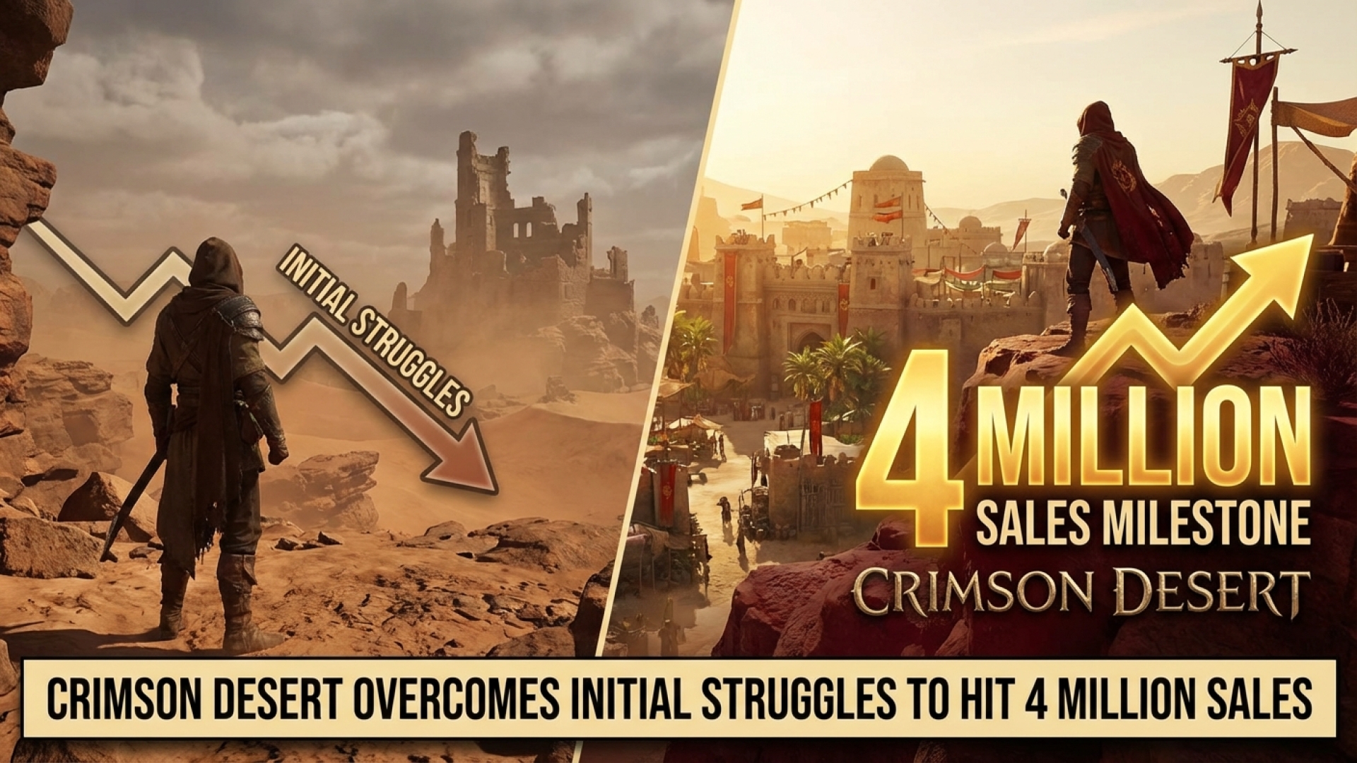 Crimson Desert Overcomes Initial Struggles to Hit 4 Million Sales