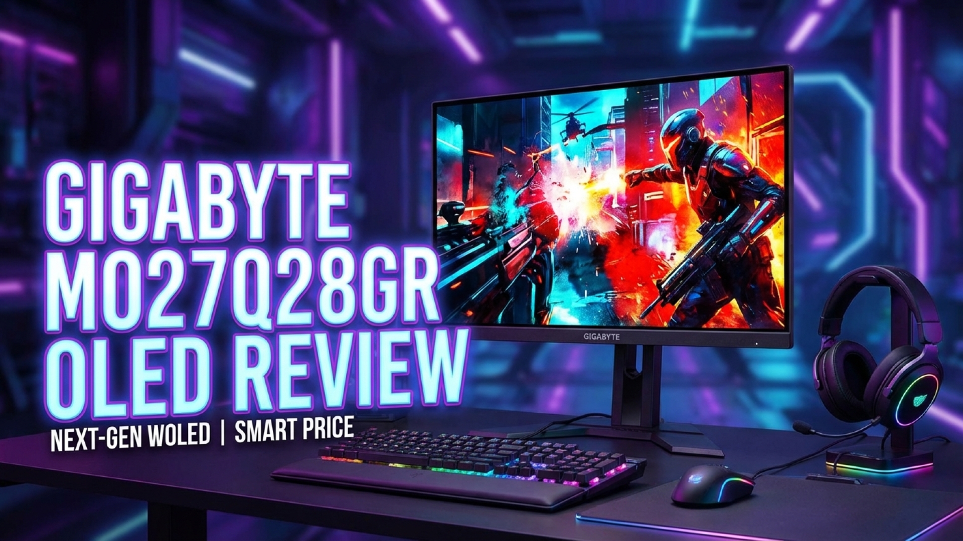 Gigabyte MO27Q28GR OLED Gaming Monitor Review: Next-Gen WOLED at a Smart Price