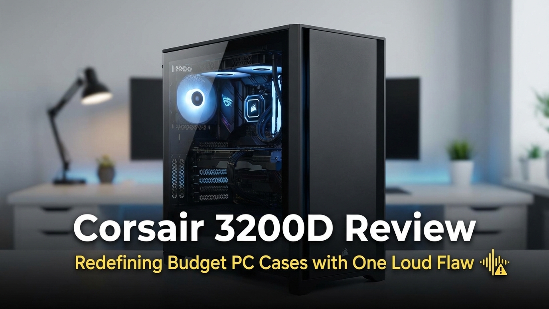Corsair 3200D Review: Redefining Budget PC Cases with One Loud Flaw