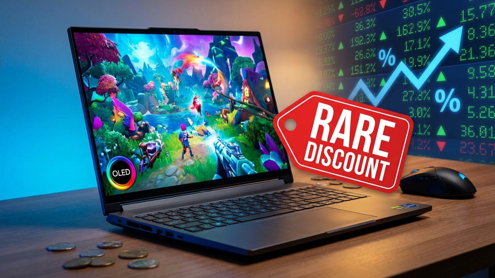 Rare Discounts: OLED Gaming Laptops Still Available Despite Rising Hardware Prices