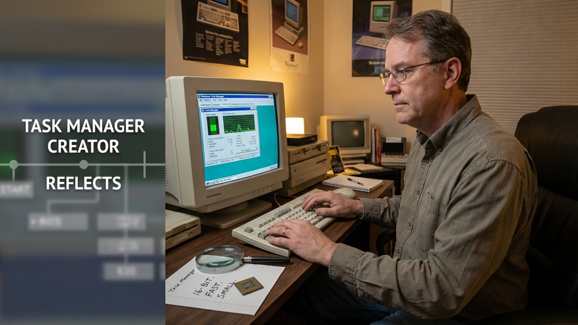 Task Manager Creator Dave Plummer Reflects on Its Original Tiny Footprint and Prioritization of Speed