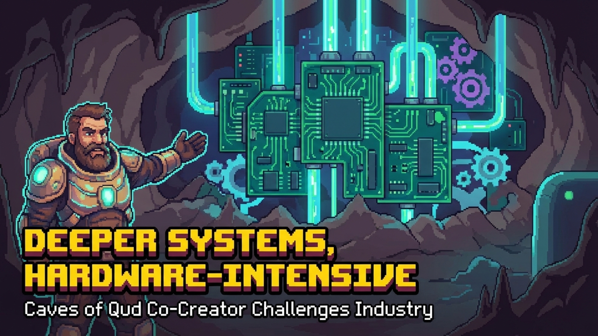 Caves of Qud Co-Creator Challenges Industry to Build Deeper, Hardware-Intensive Game Systems