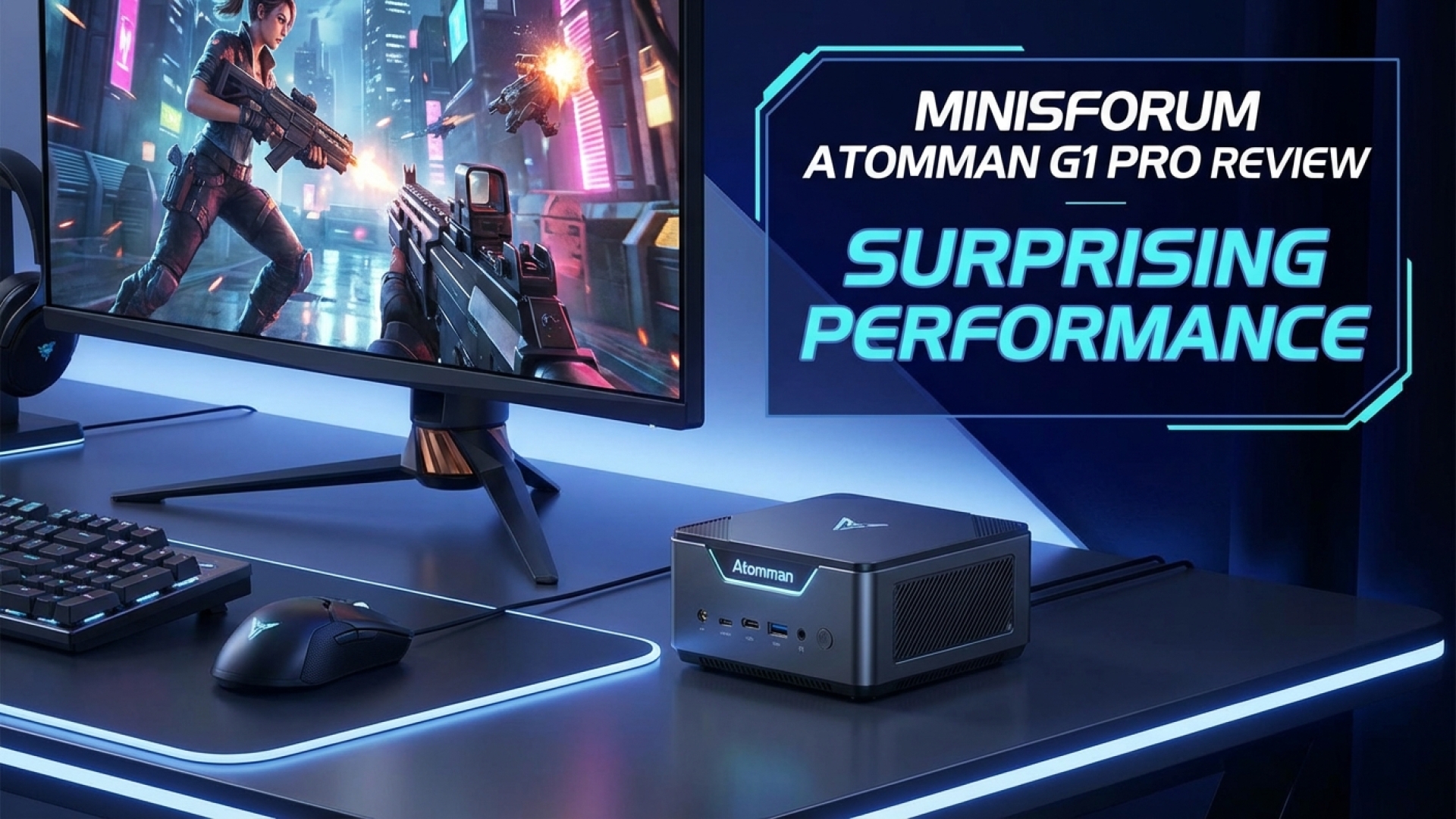 Minisforum Atomman G1 Pro Review: A Compact Gaming PC That Delivers Surprising Performance