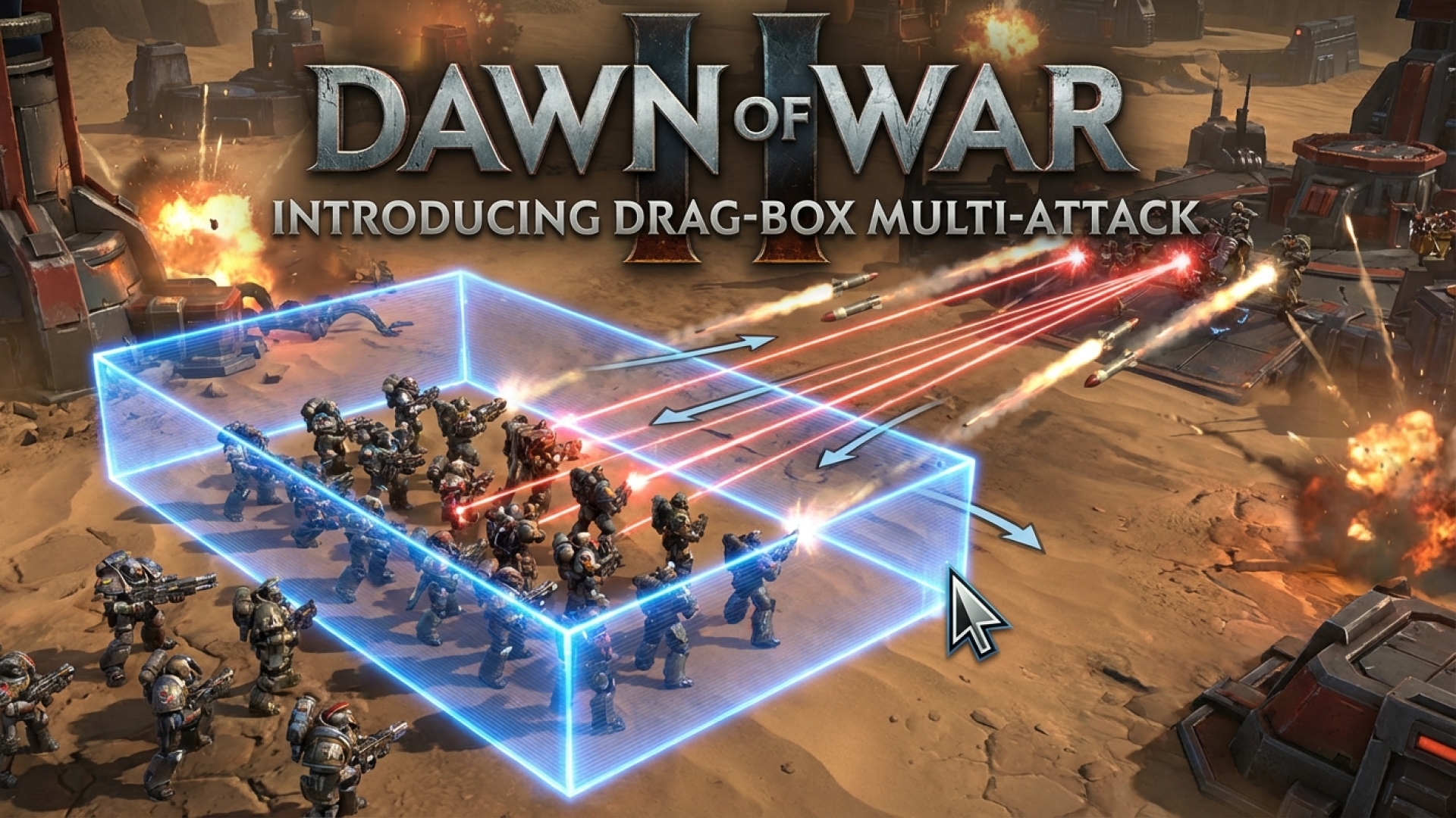 Dawn of War 4 Introduces Innovative Drag-Box Multi-Attack Feature