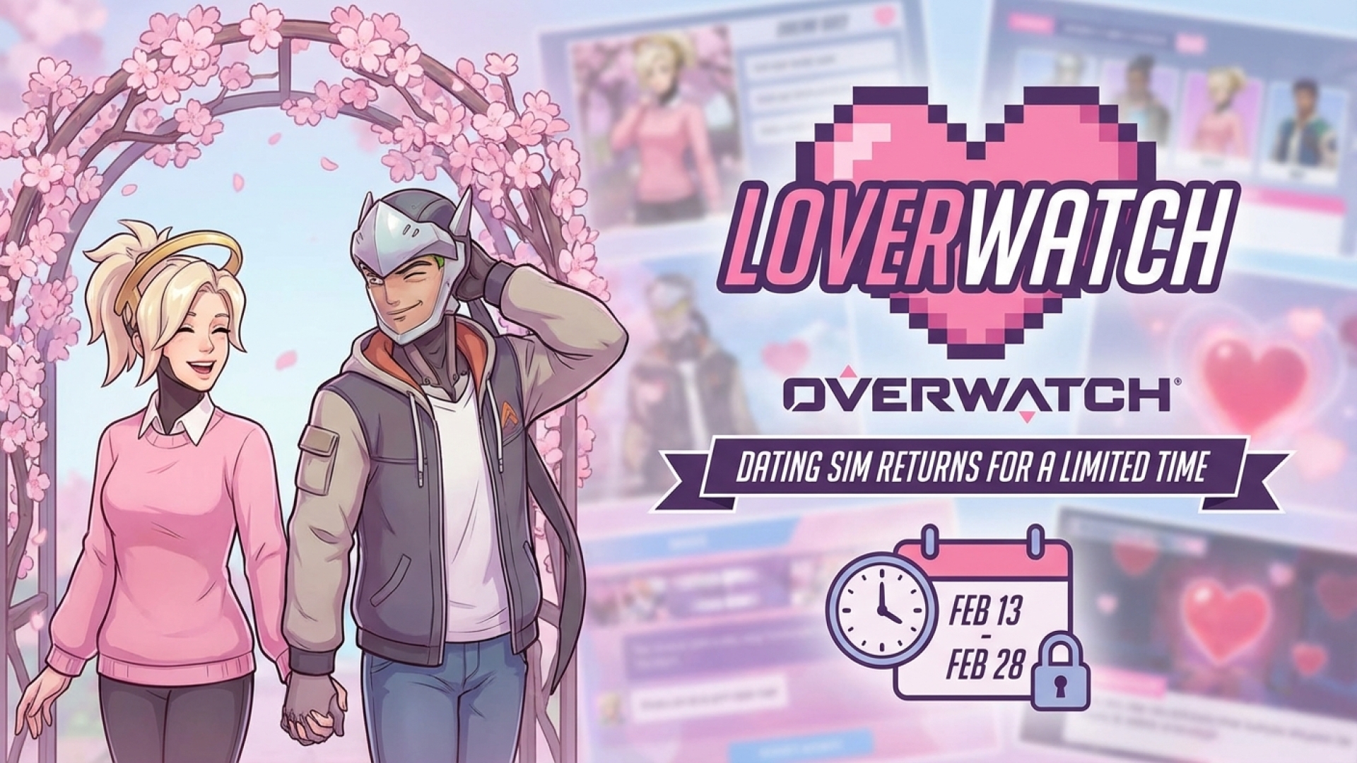 Overwatch’s Loverwatch Dating Sim Returns for a Limited Time
