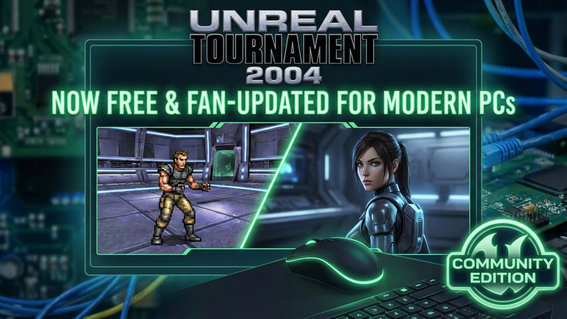 Unreal Tournament 2004 Now Free and Fan-Updated for Modern PCs