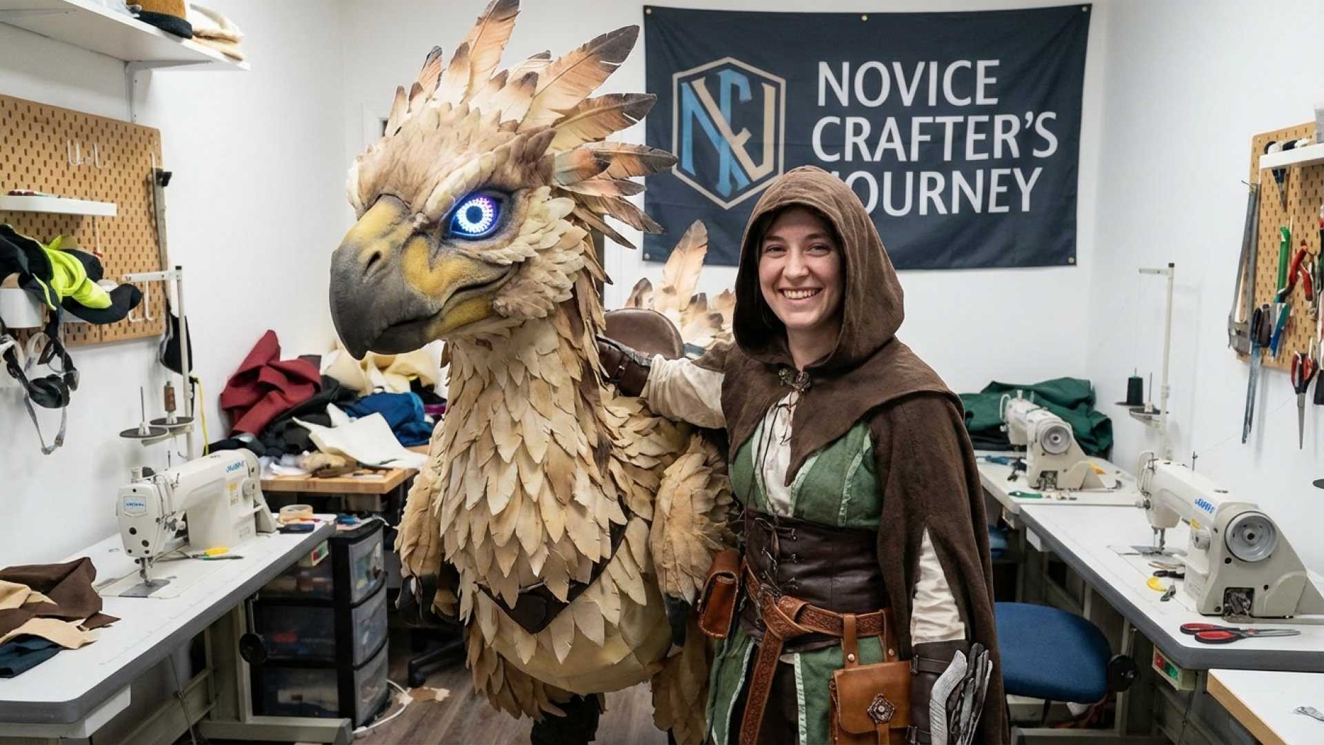 A Novice Crafter’s Lifesized Seikret Cosplay: So Realistic You’ll Think It’s Alive