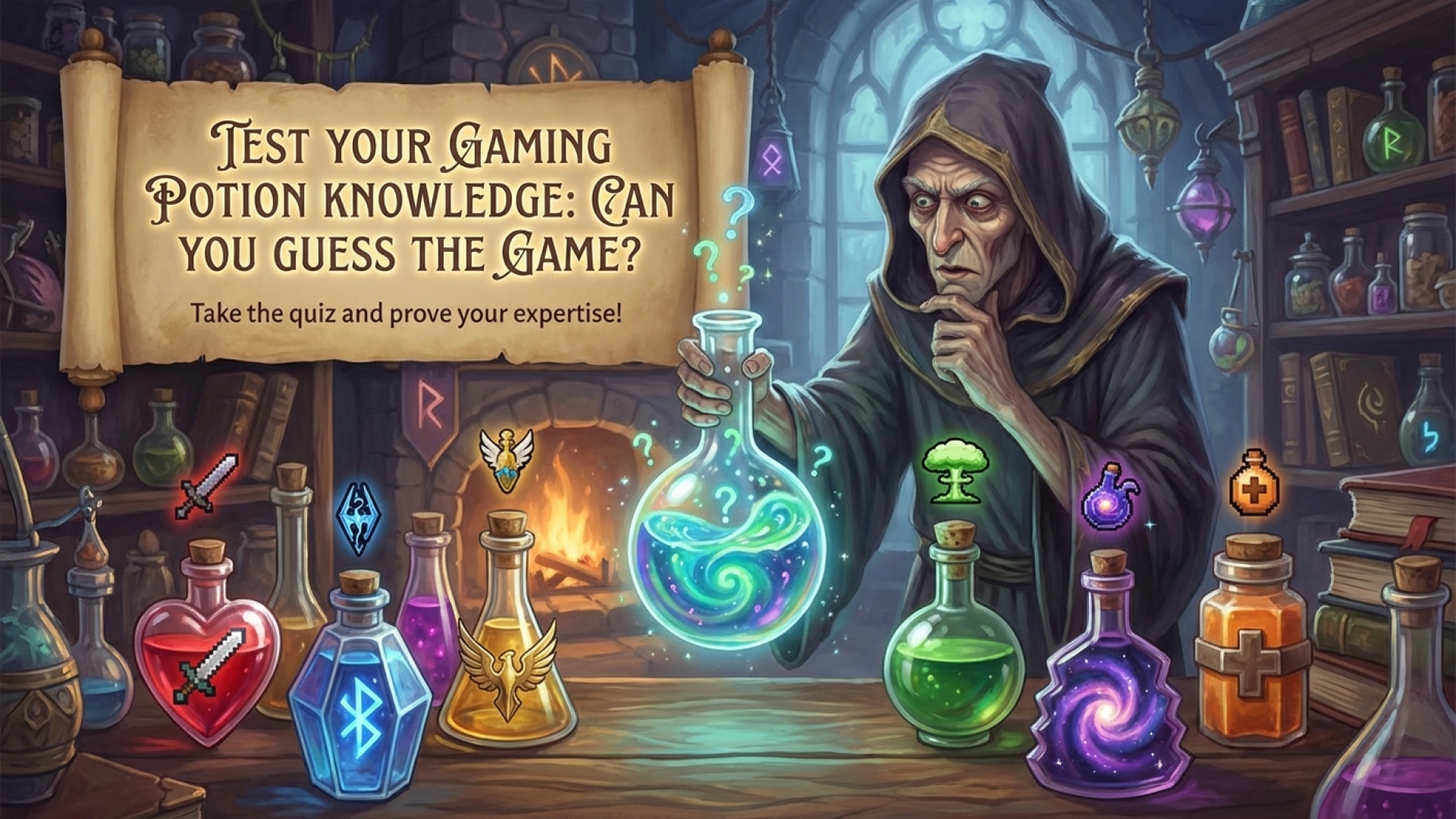 Test Your Gaming Potion Knowledge: Can You Guess the Game?