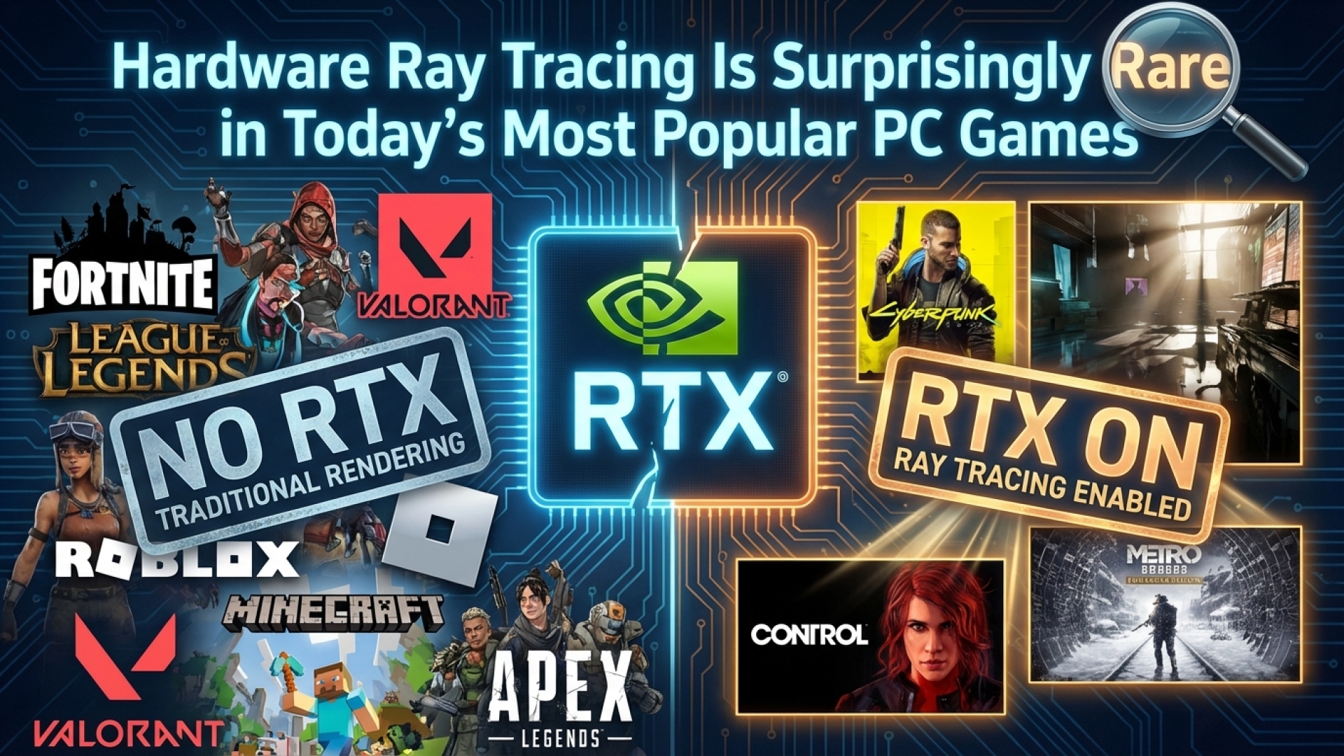 Hardware Ray Tracing Is Surprisingly Rare in Today’s Most Popular PC Games