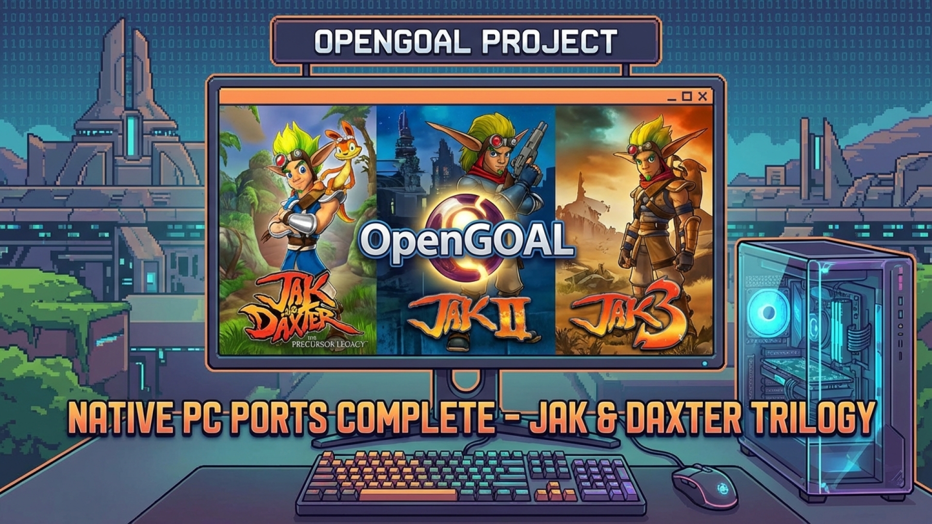 Dedicated Fan Project OpenGOAL Completes Native PC Ports for Entire Jak & Daxter Trilogy