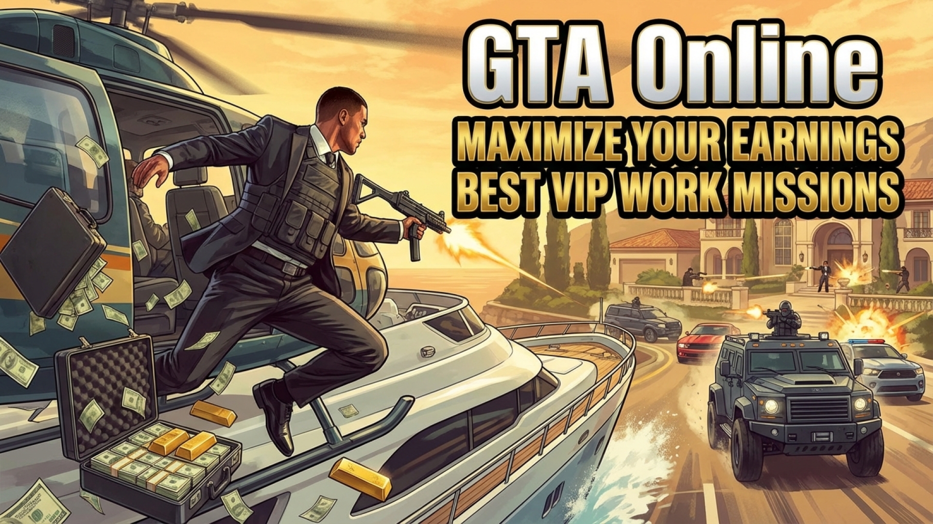 GTA Online: Maximize Your Earnings with the Best VIP Work Missions