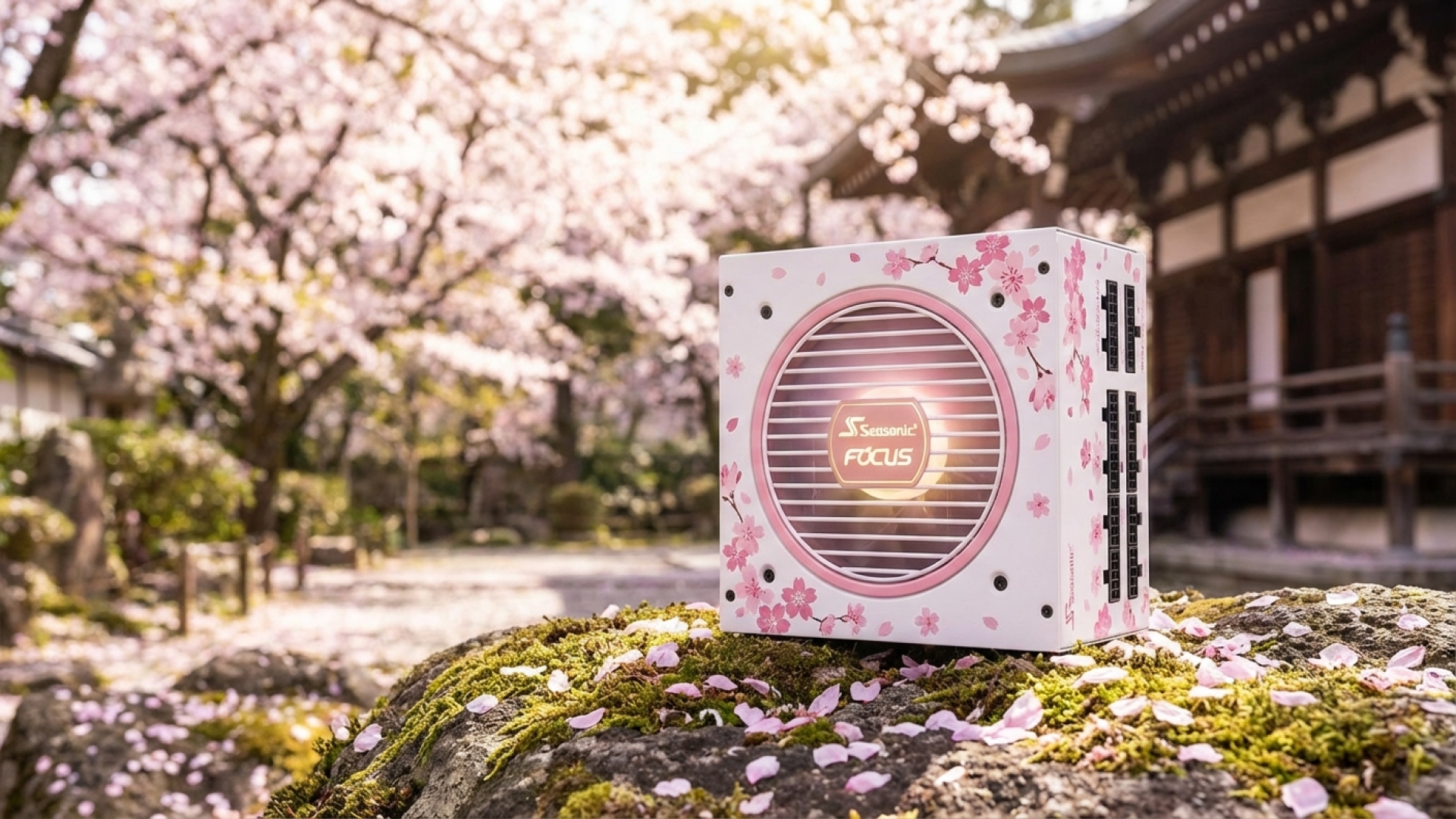 Seasonic’s Focus ATX 3.1 ‘Sakura’ PSU Blooms with Cherry Blossom Style