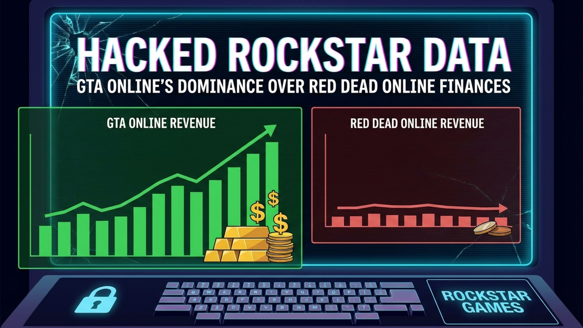 Hacked Rockstar Data Unveils GTA Online’s Dominance Over Red Dead Online Finances