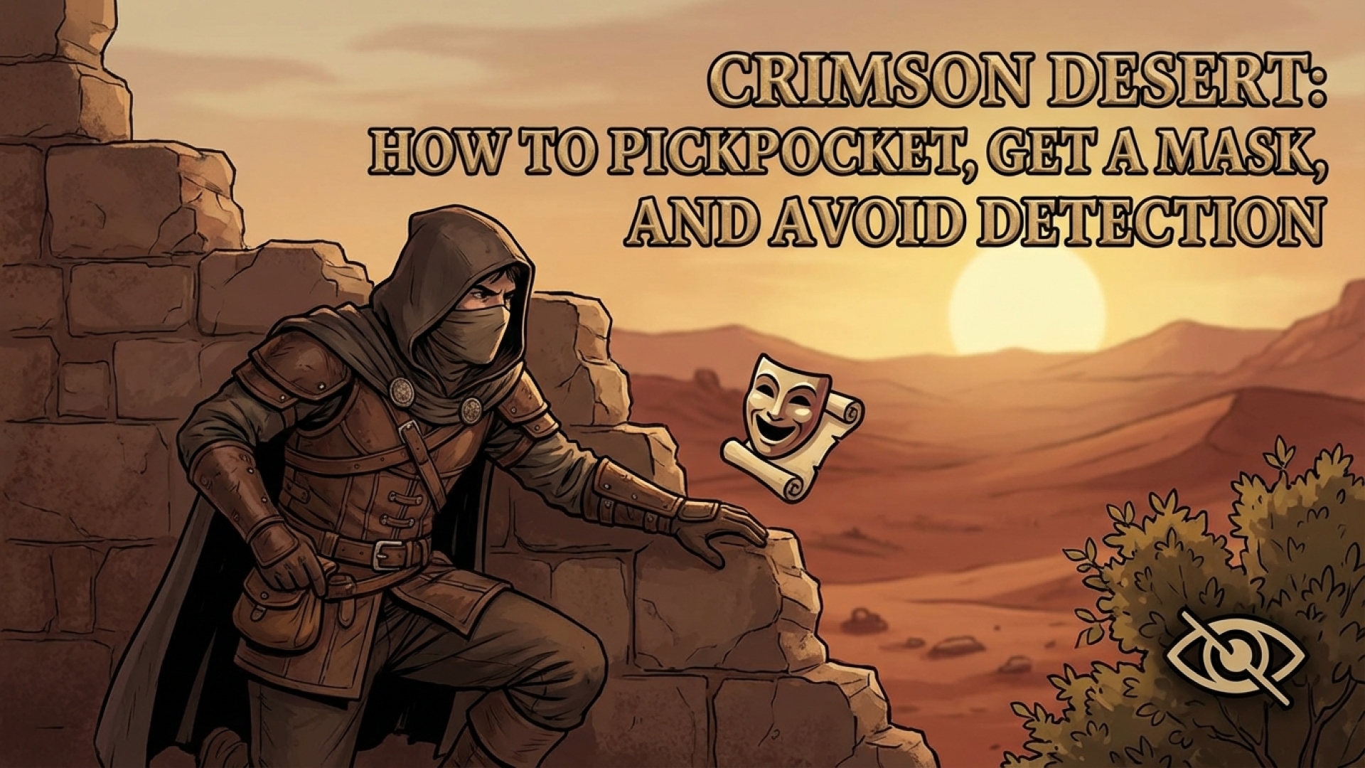 Crimson Desert: How to Pickpocket, Get a Mask, and Avoid Detection