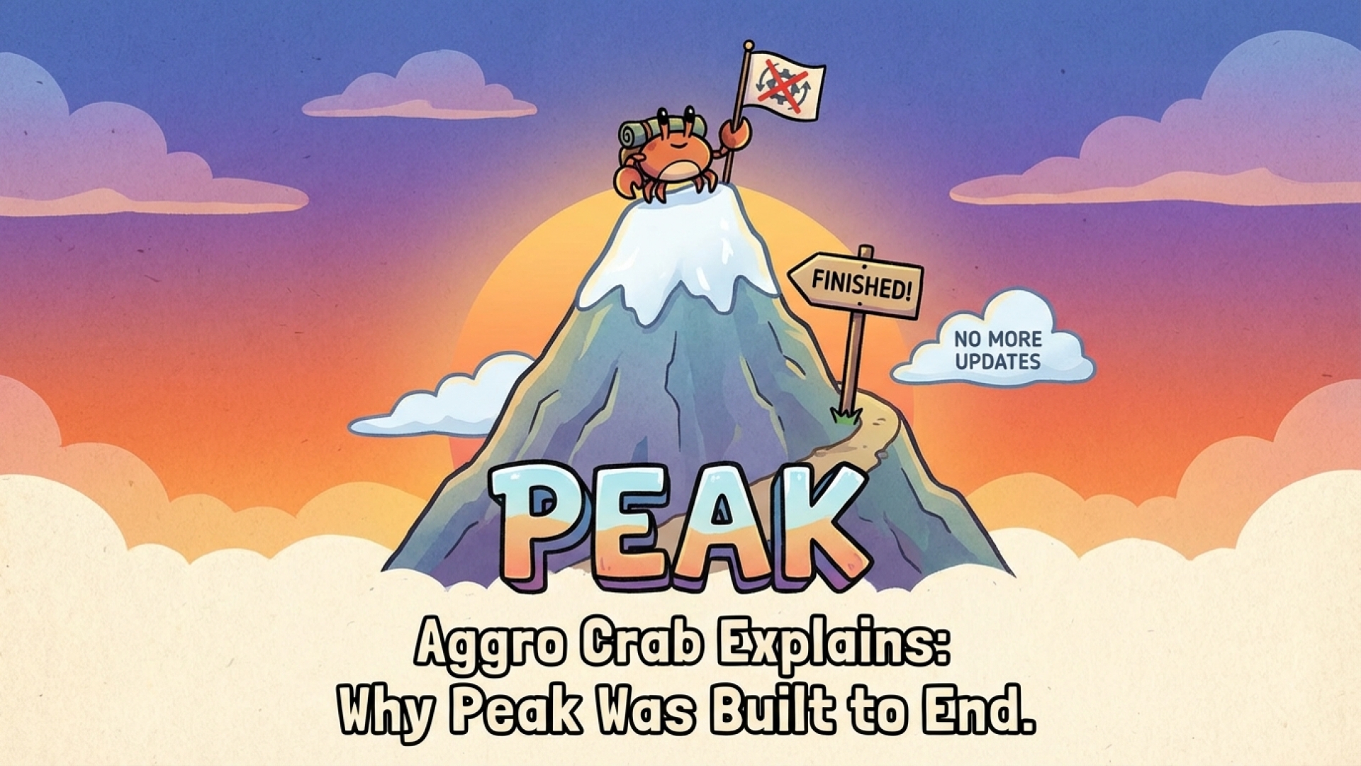 Aggro Crab Explains Why It Didn’t Plan Perpetual Updates for Its Hit Game Peak