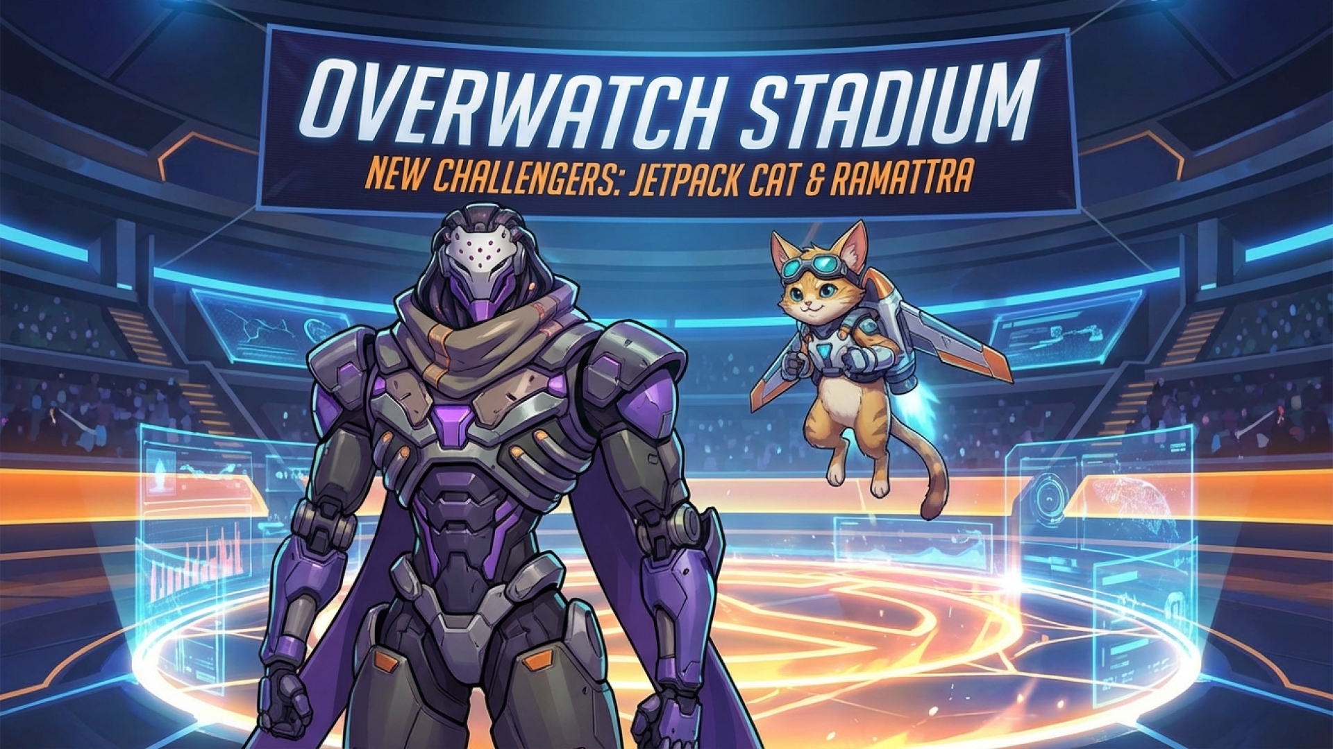 Jetpack Cat and Ramattra Join Overwatch Stadium, Stirring Player Strategy and Counterplay