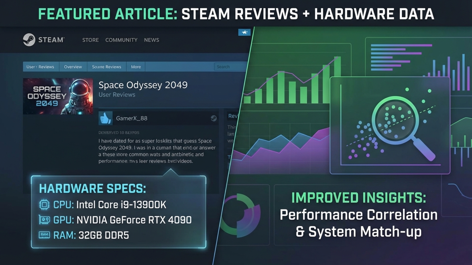 Steam Reviews to Display Player Hardware Specs for Improved Insights