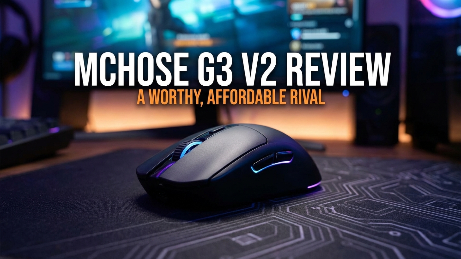 Mchose G3 V2 Review: A Worthy, Affordable Rival in Wireless Gaming Mice