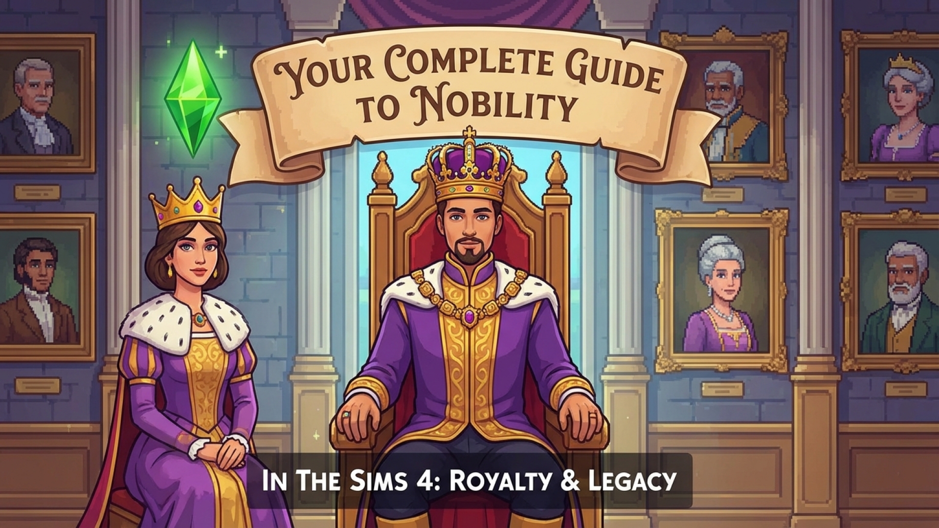 Your Complete Guide to Nobility in The Sims 4: Royalty & Legacy