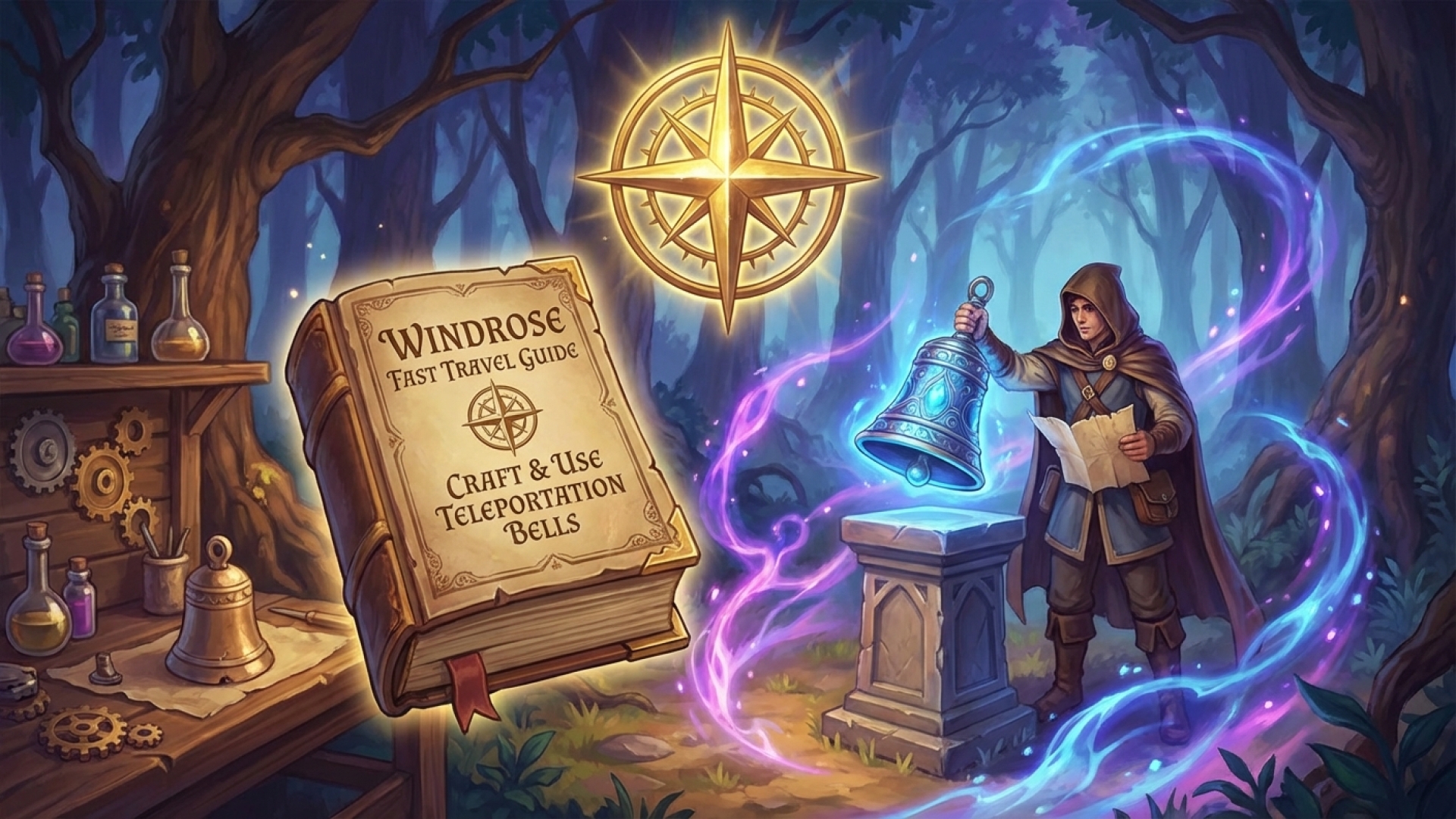 Windrose Fast Travel Guide: How to Craft and Use Teleportation Bells