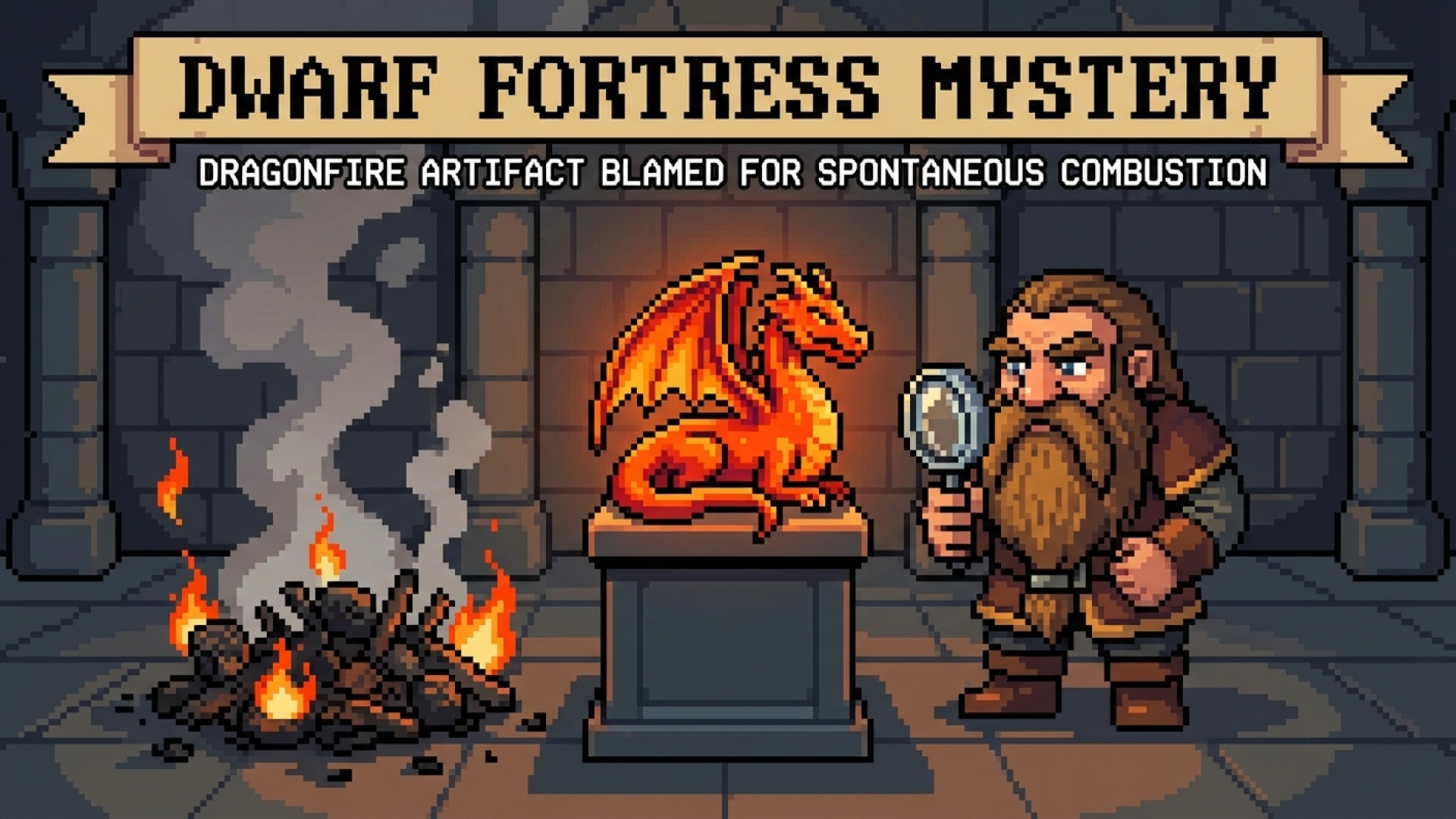 Dwarf Fortress Mystery: Dragonfire Artifact Blamed for Spontaneous Combustion