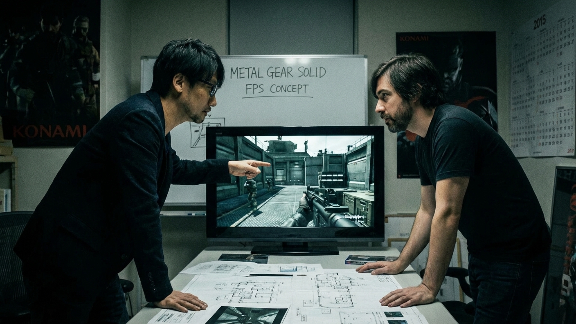 Hideo Kojima Discussed Metal Gear Solid First-Person Shooter with Vince Zampella Before Konami Departure