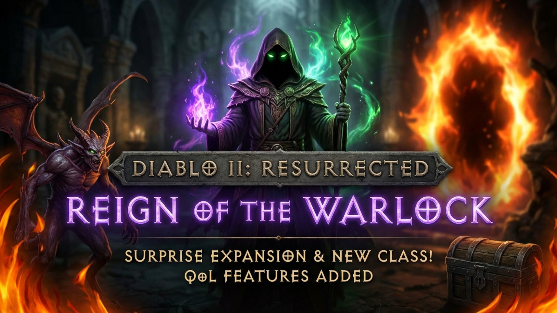 Diablo 2: Resurrected Receives Surprise ‘Reign of the Warlock’ Expansion 25 Years Later, Introducing New Class and Key QoL Features