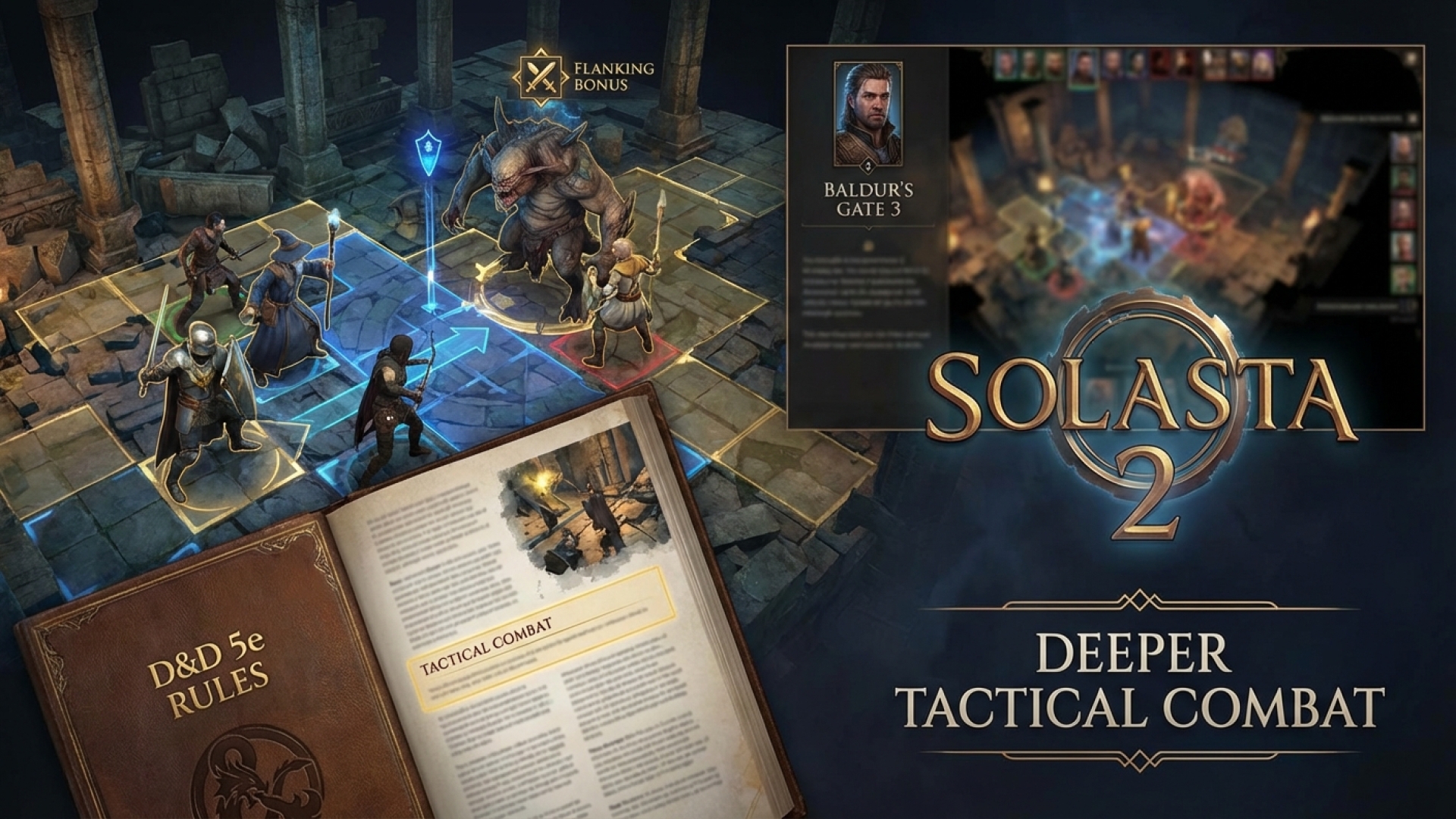Solasta 2 Embraces a Key D&D 5e Rule, Offering Deeper Tactical Combat Than Baldur’s Gate 3