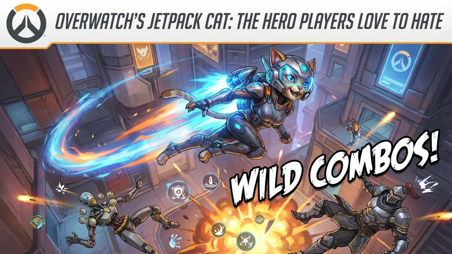 Overwatch’s Jetpack Cat: The Hero Players Love to Hate for Her Wild Combos