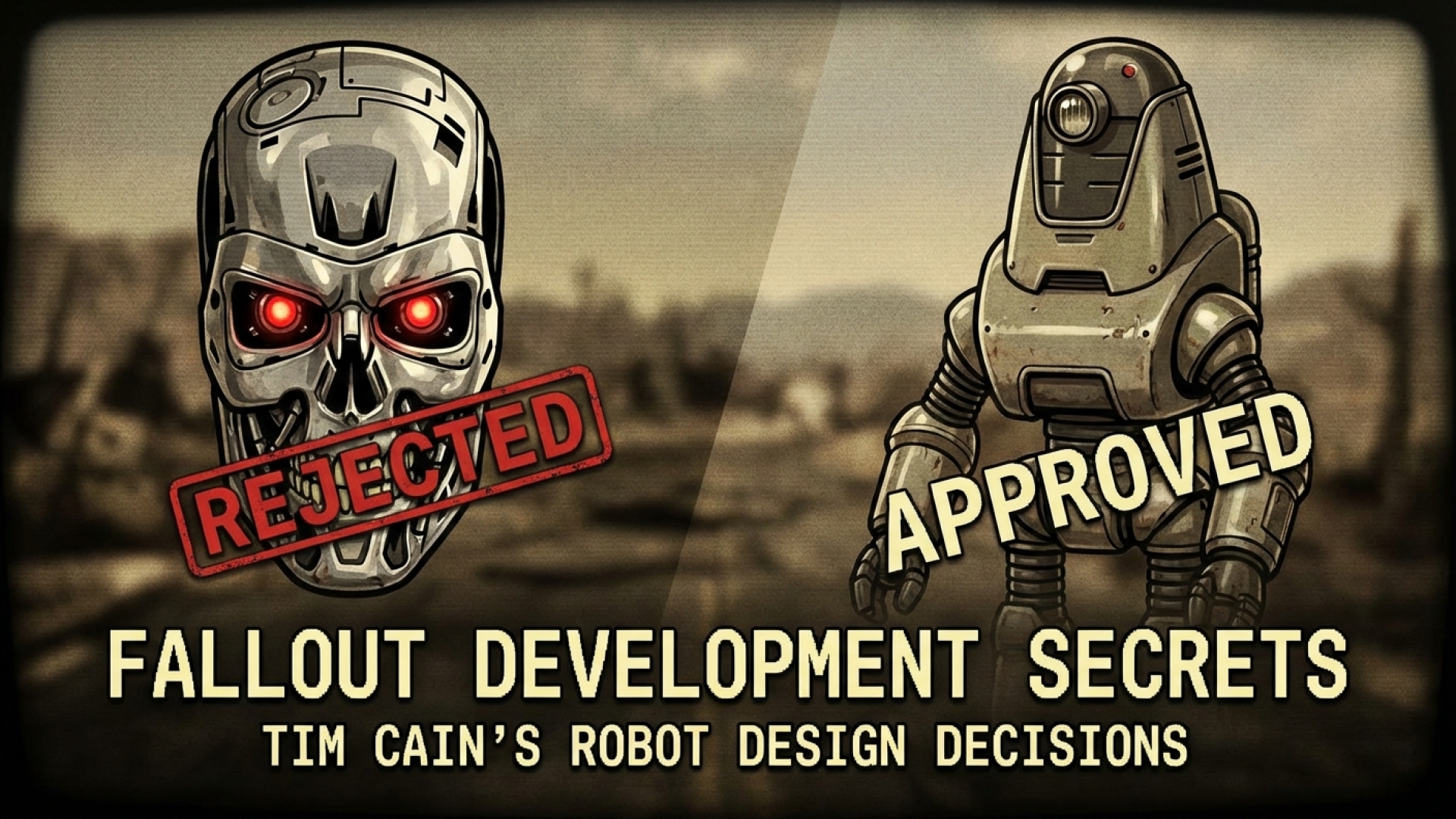 Fallout Co-Creator Tim Cain Explains Why ‘Terminator-Style’ Robots Were Rejected from the Original Game