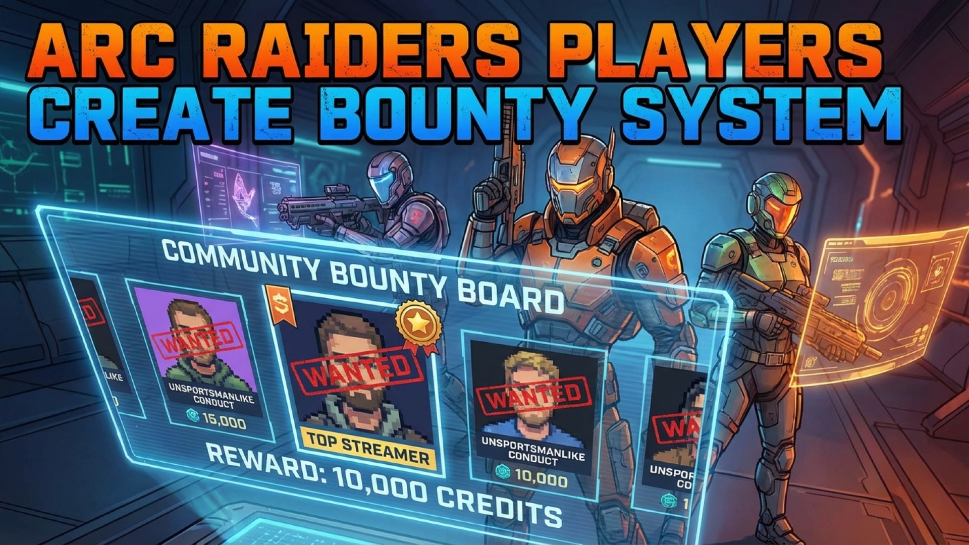 Arc Raiders Players Create Bounty System to Deter Unsportsmanlike Behavior, Streamers Top Most Wanted List