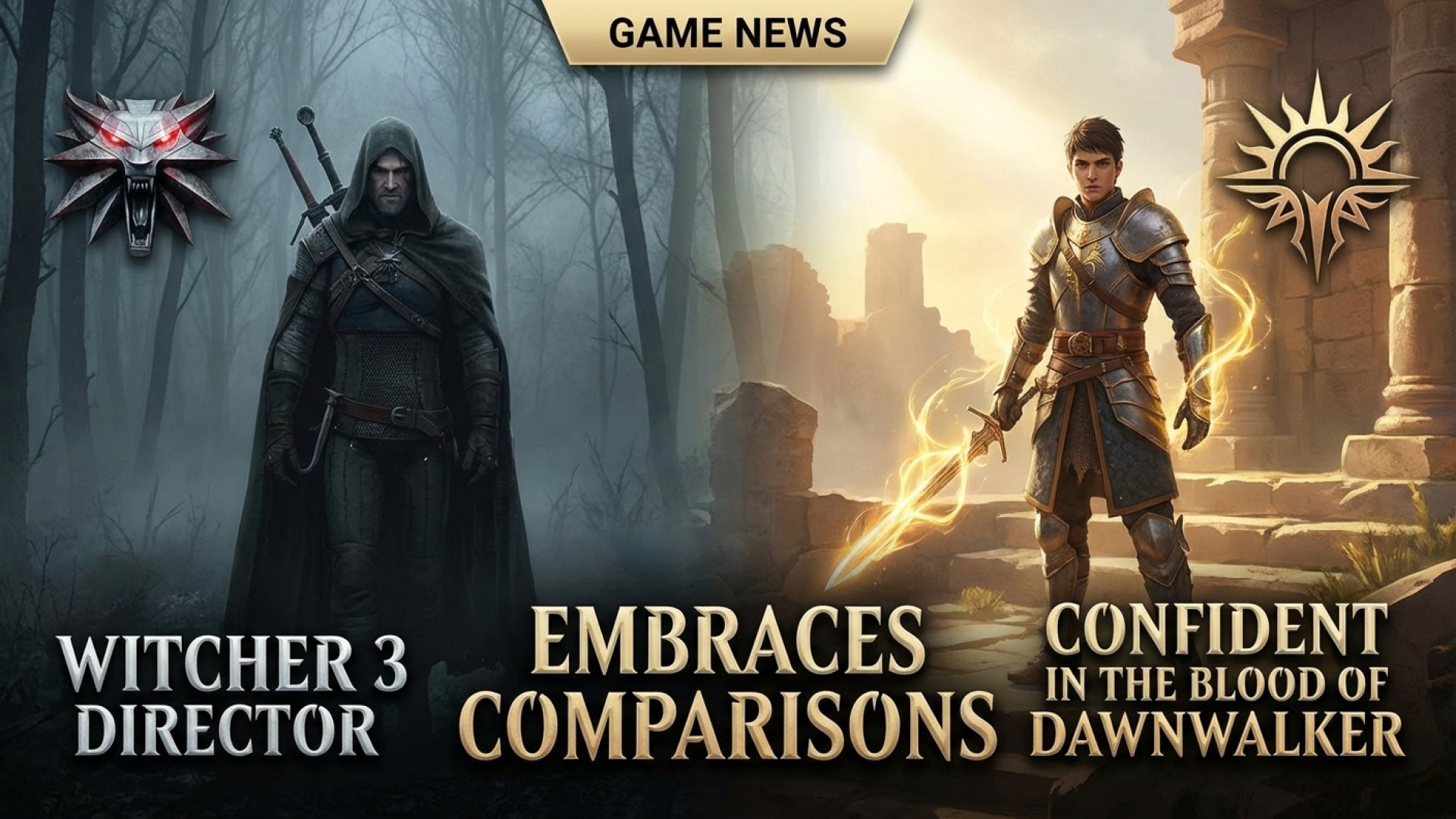 Witcher 3 Director Confident in The Blood of Dawnwalker, Embraces Comparisons