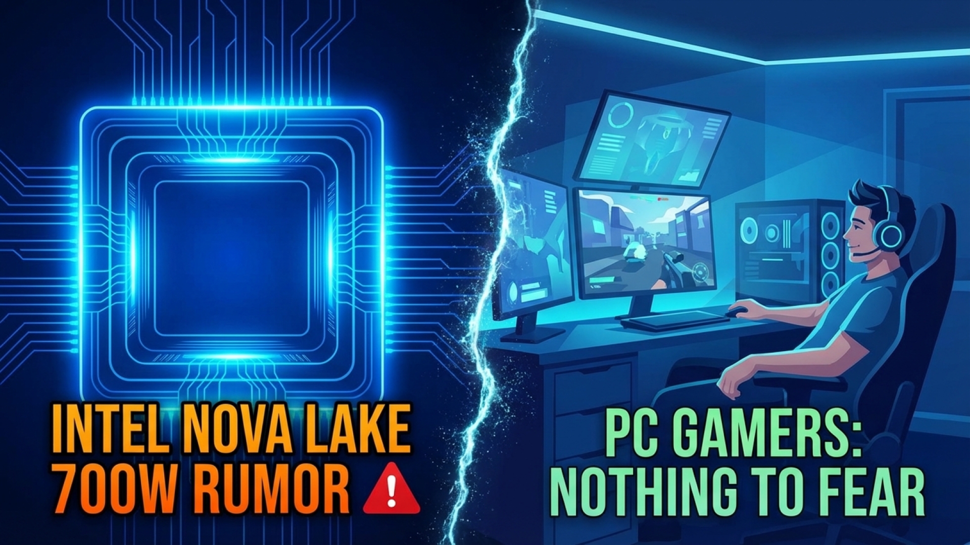 Intel Nova Lake’s 700W Power Rumor: Why PC Gamers Have Nothing to Fear